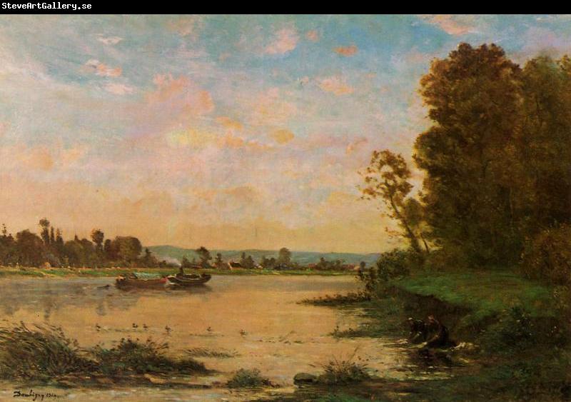 Charles-Francois Daubigny Summer Morning on the Oise